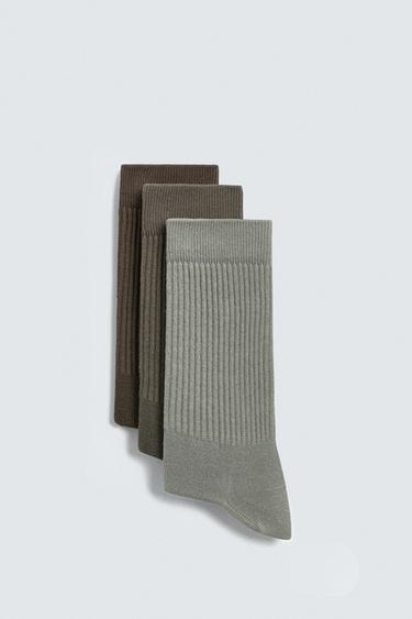 CALCETINES RIB PACK 3 - varios de Zara