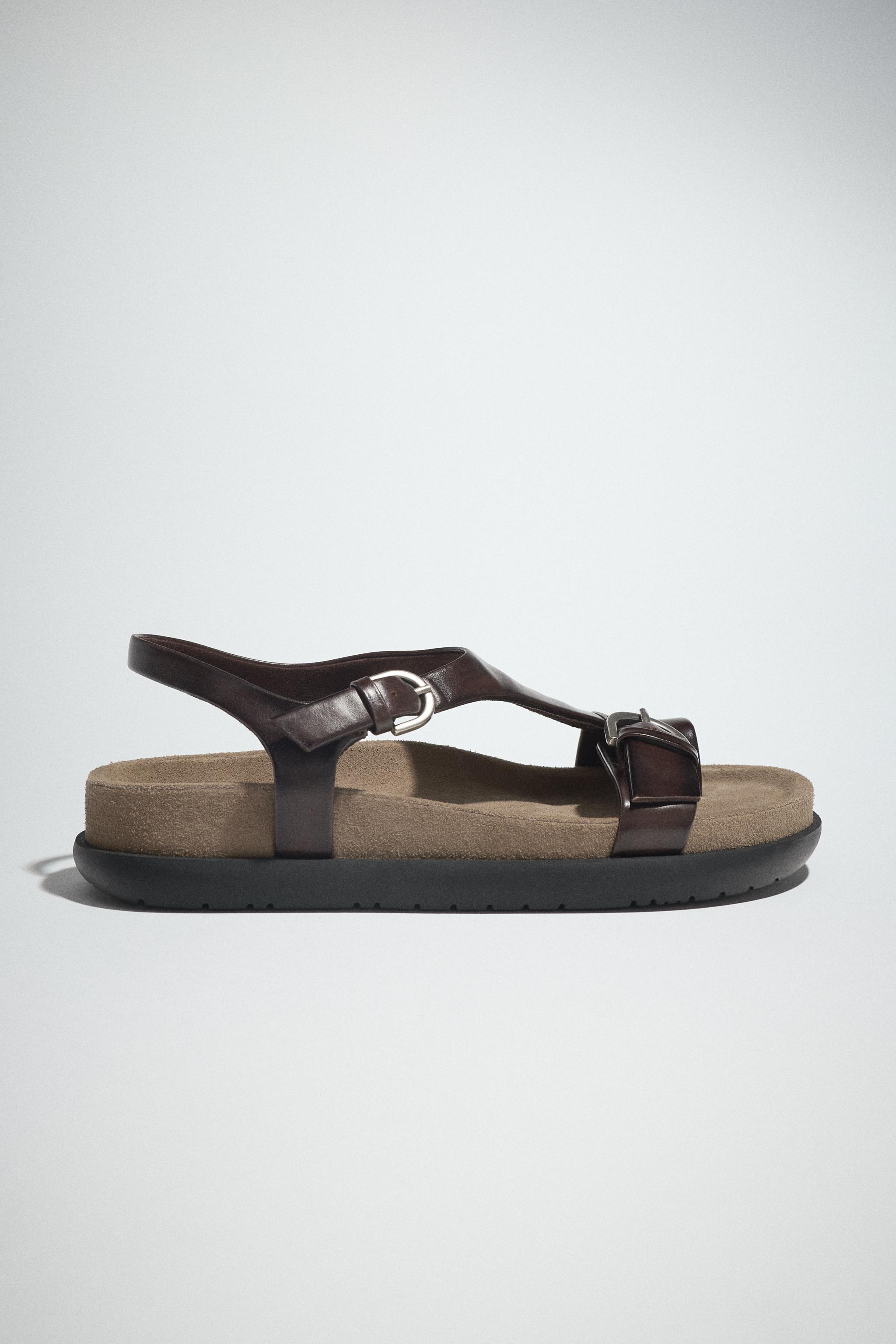 フラットサンダル - レディース | ZARA 日本