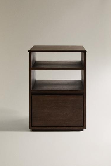 NACHTTISCH AUS HOLZ - Dunkelbraun von Zara - Bild 0