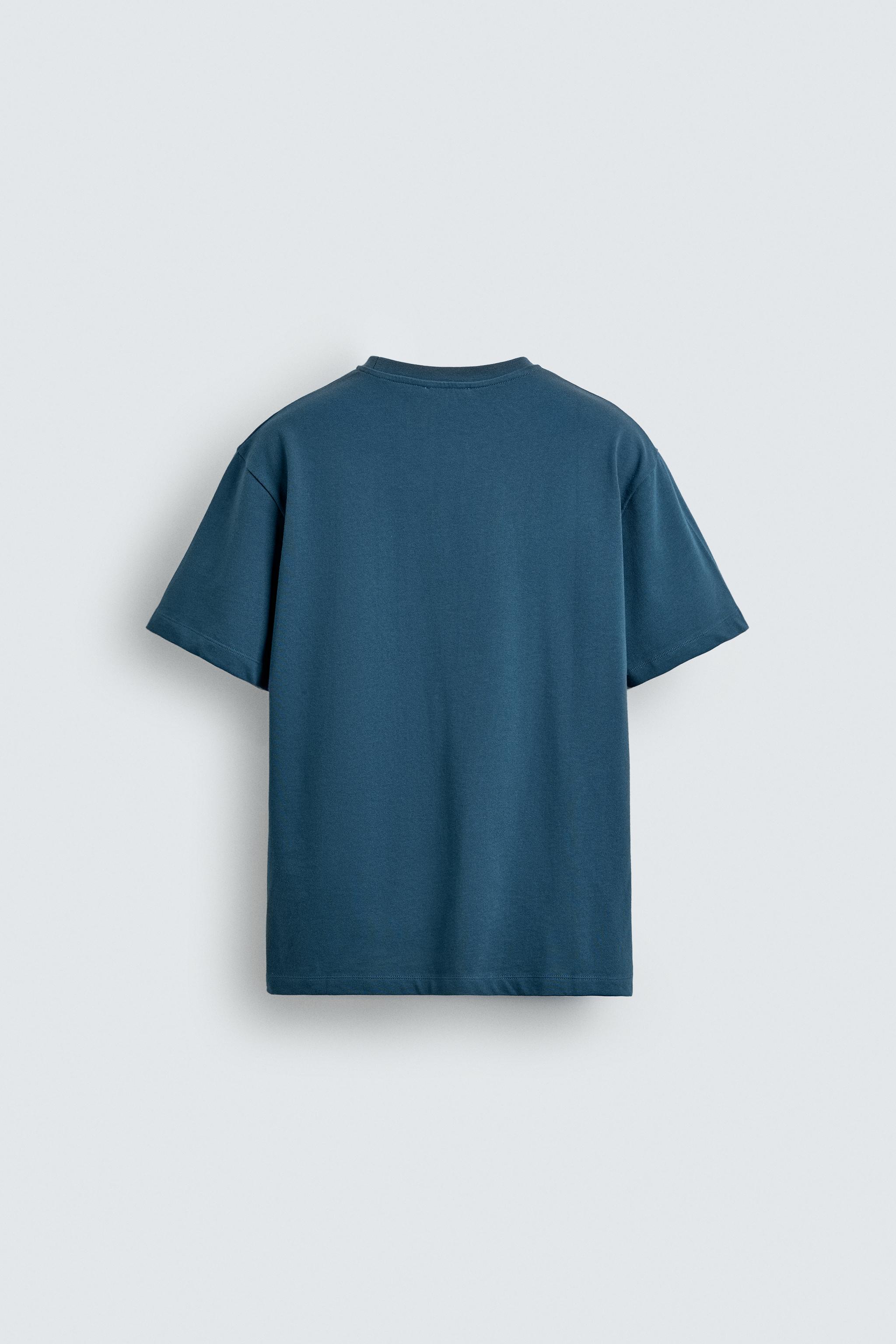 T-SHIRT IMPRIMÉ DÉLAVÉ
