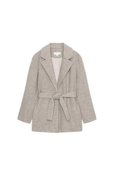 SOFT COAT WITH BELT