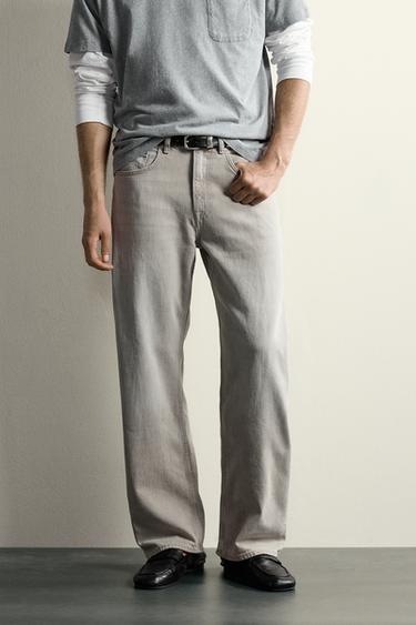 TEXANS LOOSE FIT - Gris de Zara
