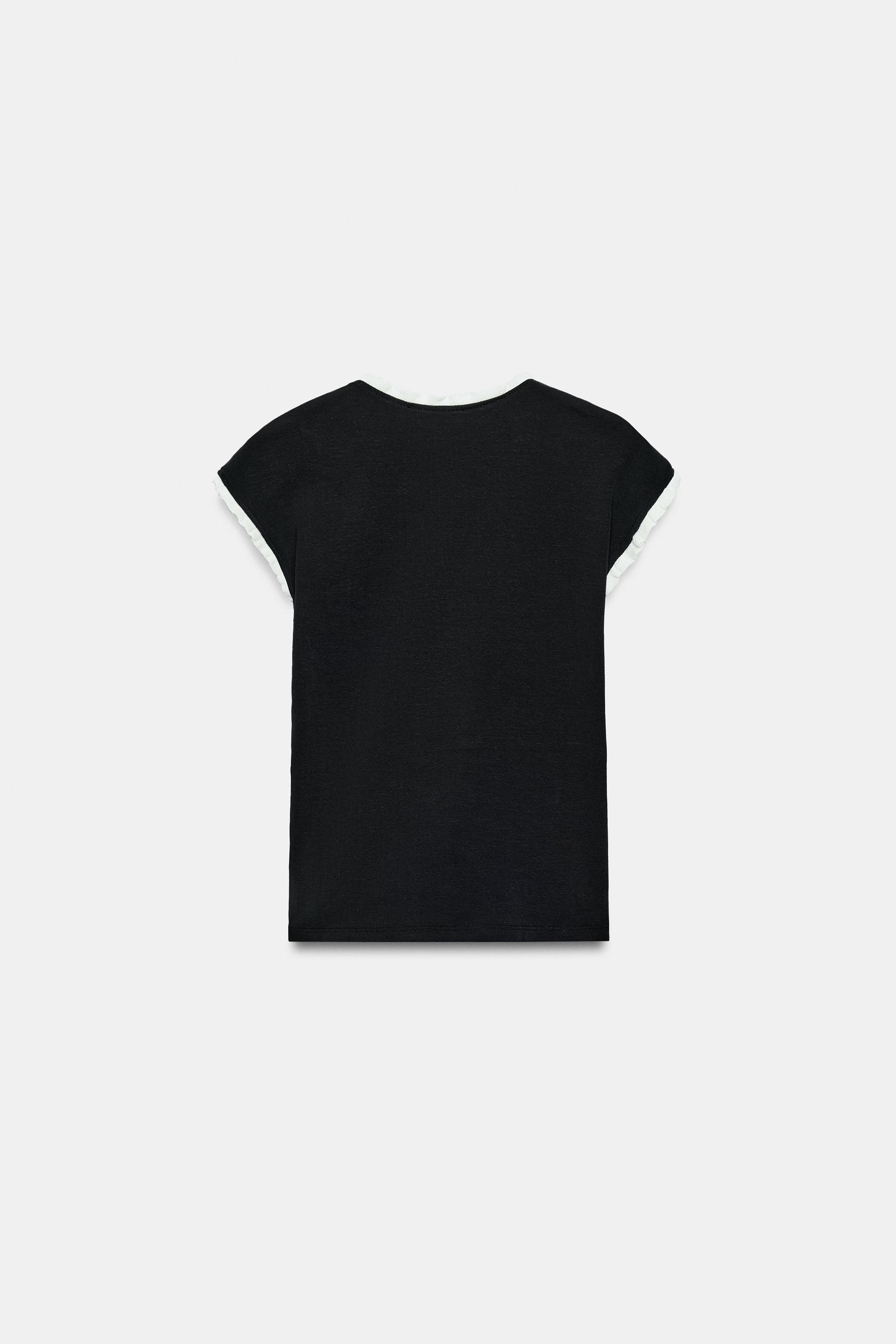 BUTTONED PIPING TOP