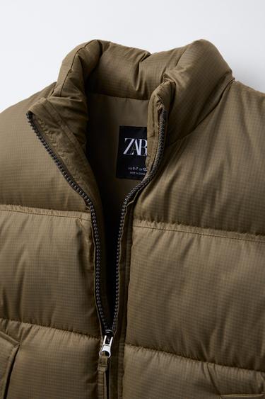 PUFFER GILET - Khaki by Zara - Image 2