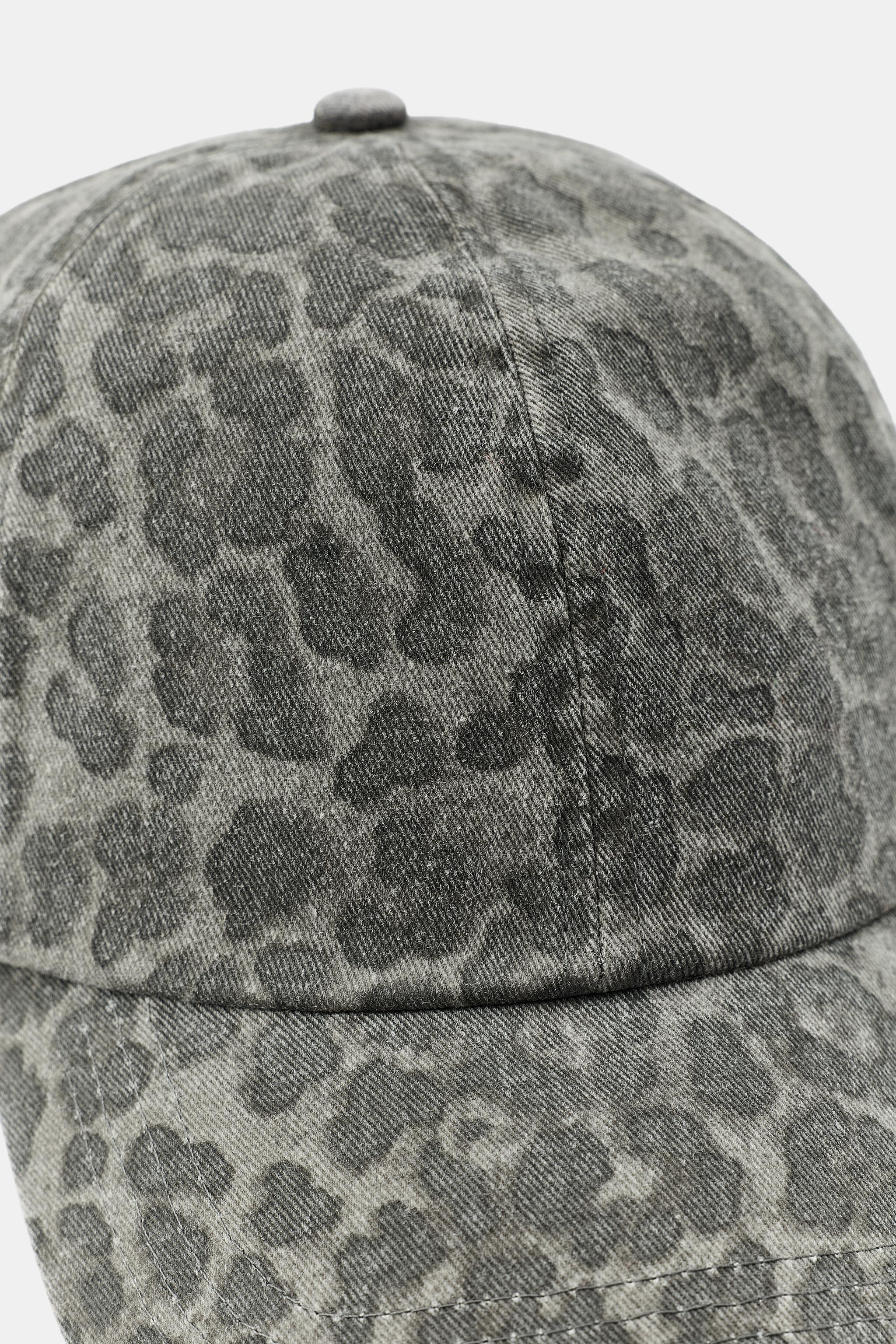 ANIMAL PRINT TWILL CAP