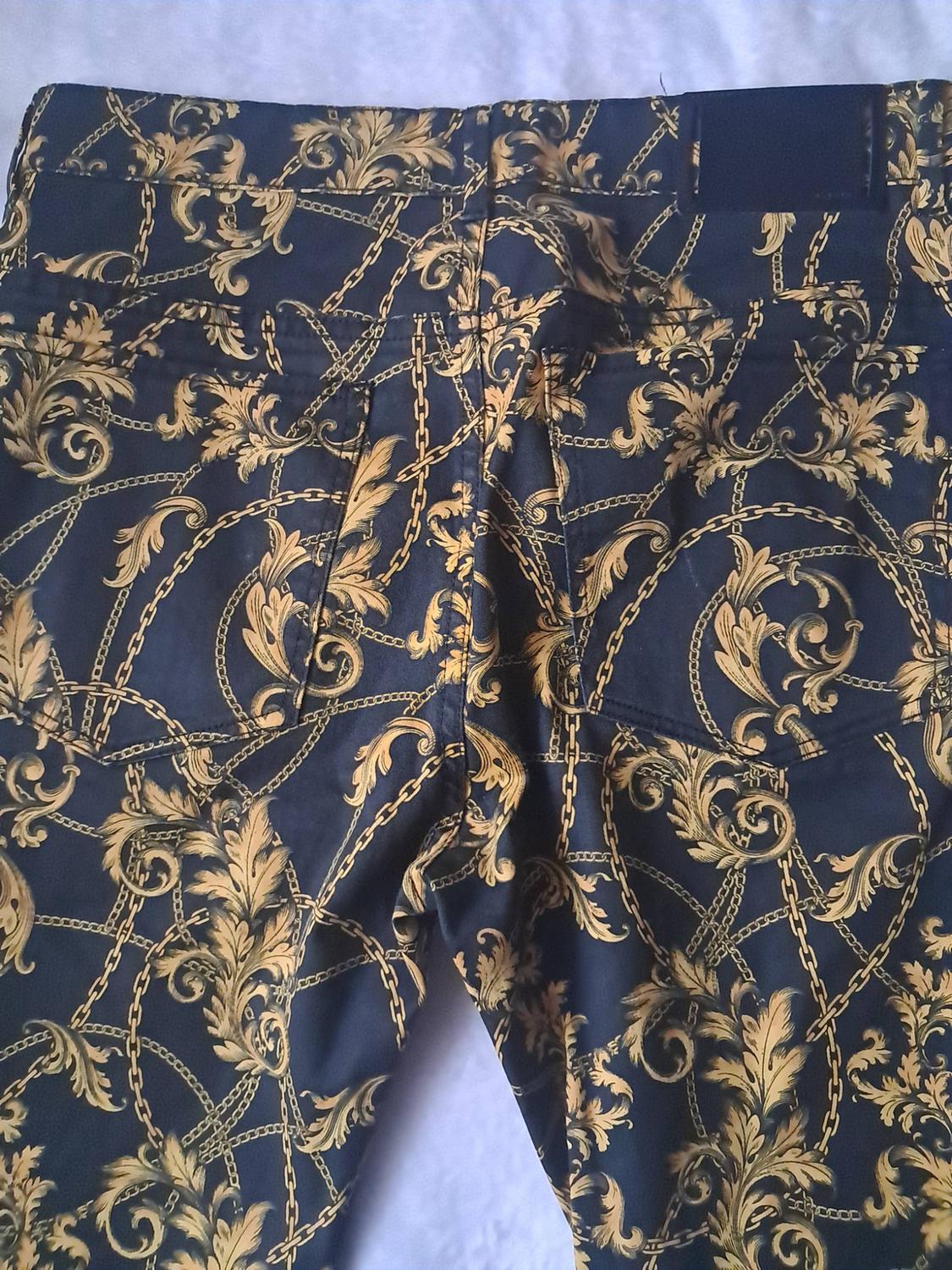 BAROQUE PRINT TROUSERS - Image 3