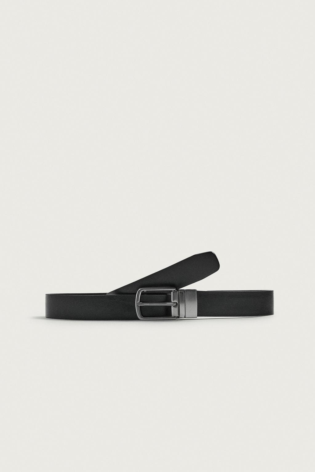 Reversible Leather Belt — Men's
