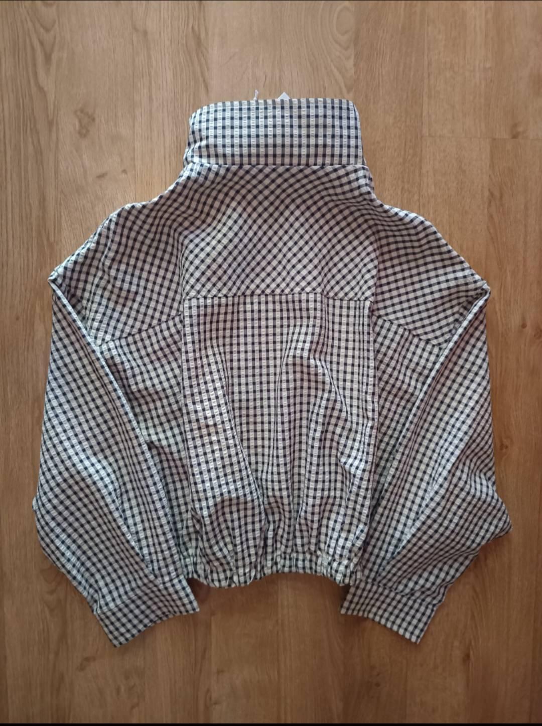 CHECK BOMBER JACKET - Image 2