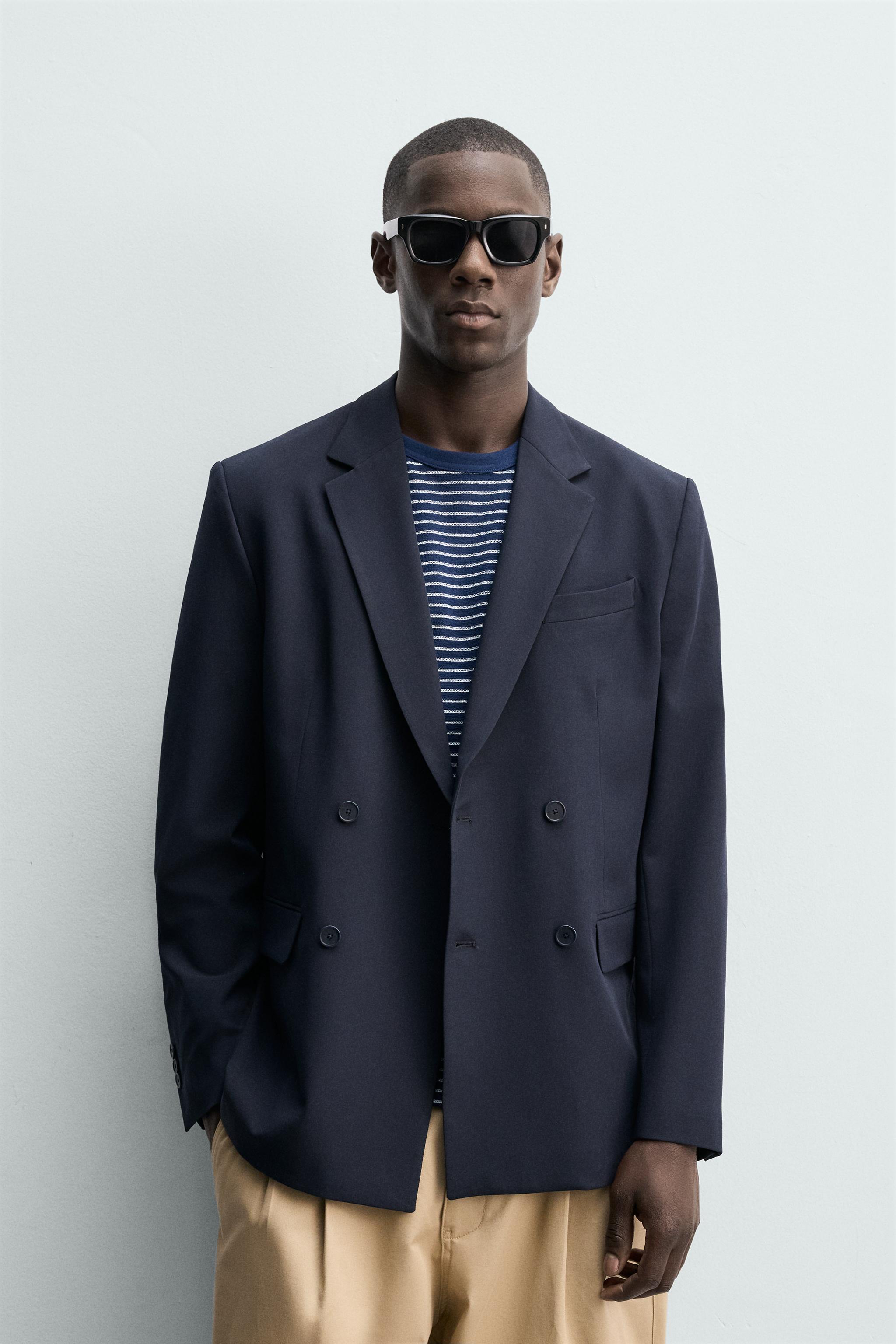 VESTE À BOUTONNAGE CROISÉ CONFORT