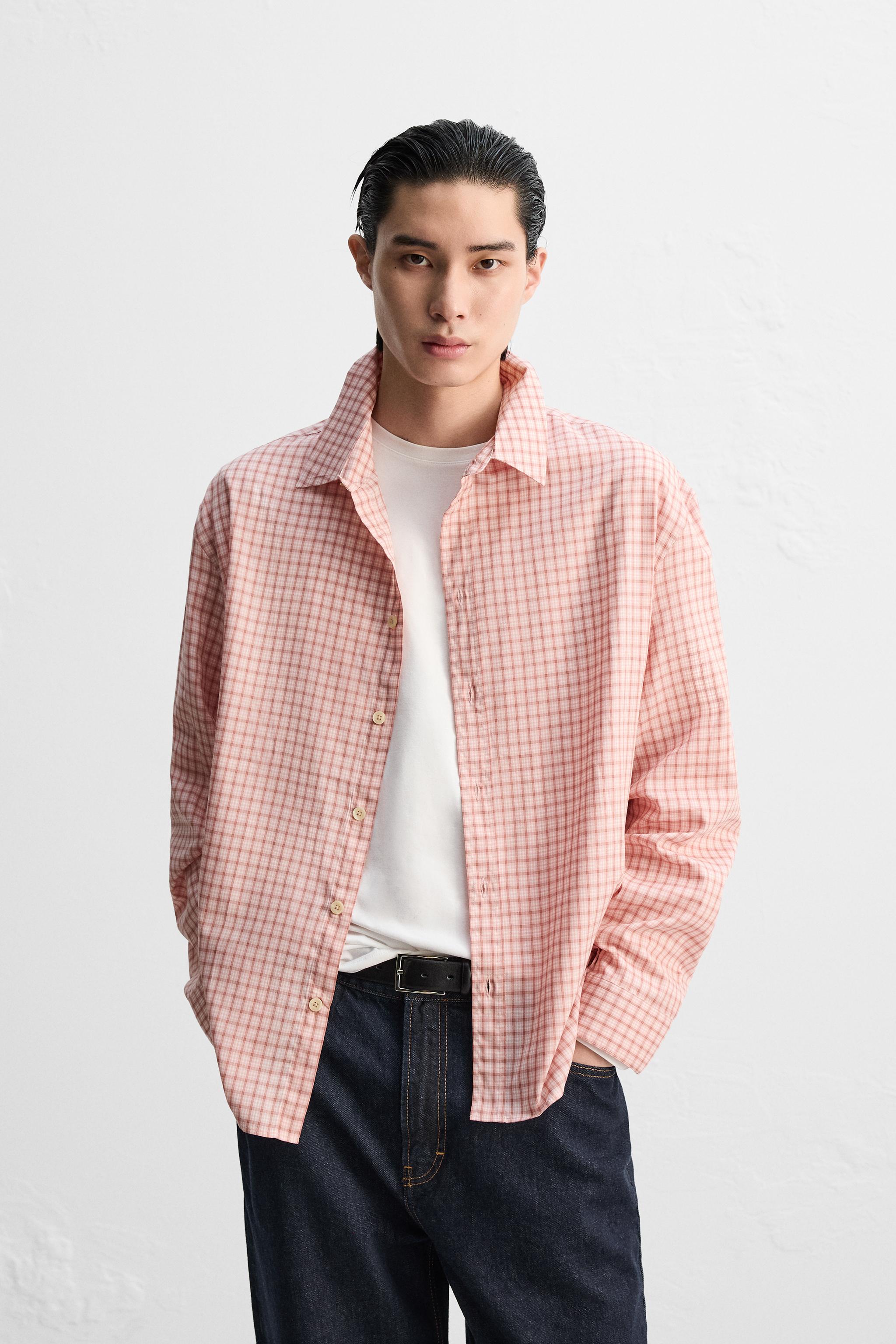 チェック柄シャツ | メンズ | 最新コレクション | ZARA 日本