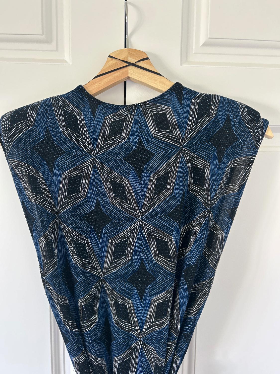 SHIMMERY DRESS WITH BOW - Image 5