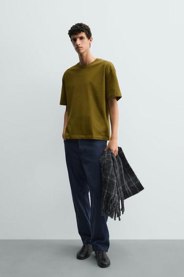 CAMISETA RELAXED FIT - Aceite de Zara - Imagen 0