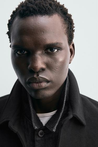 Zara NATKOŠULJA SA VUNOM – Crna