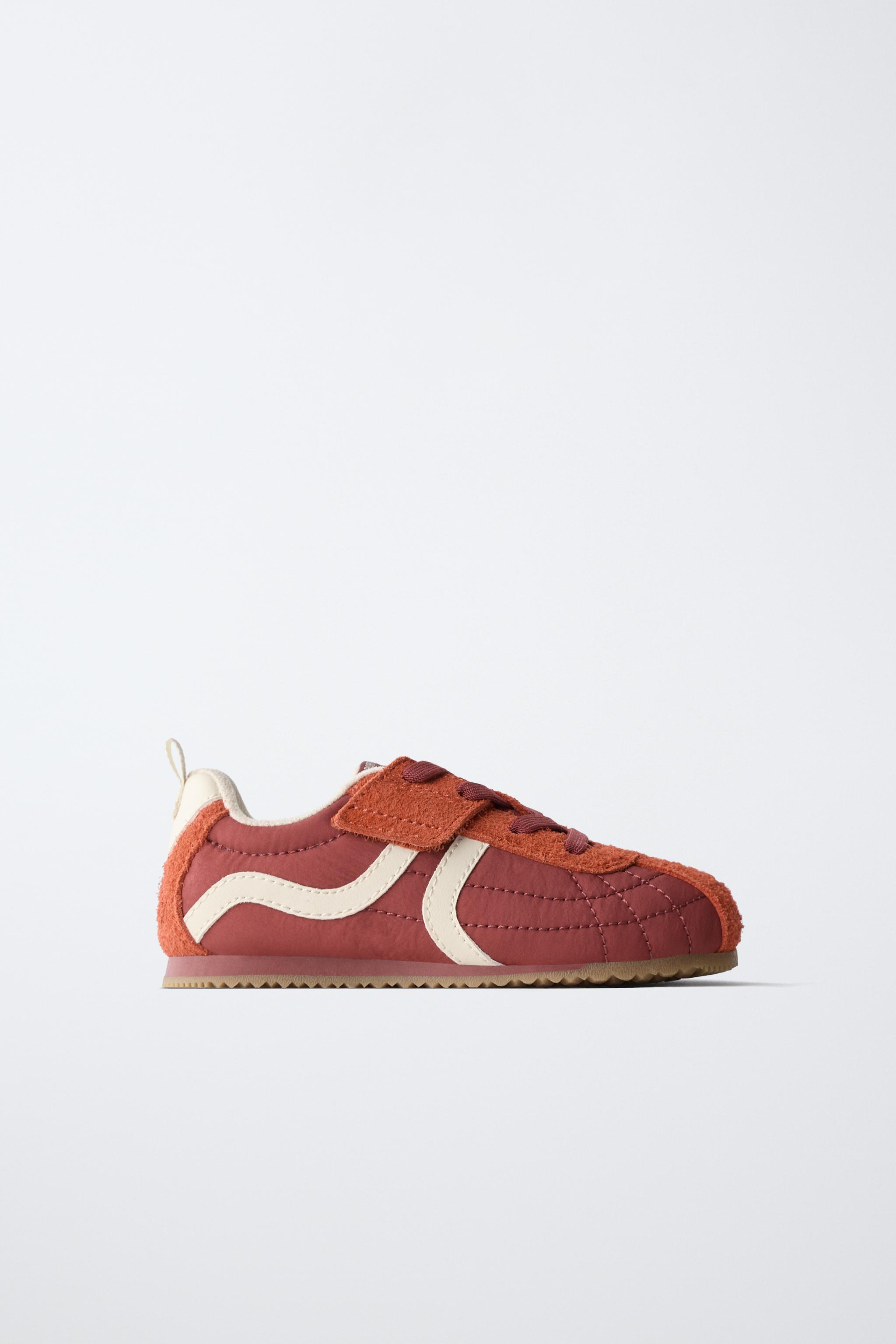 COMBINED DESIGN SNEAKERS — Red
