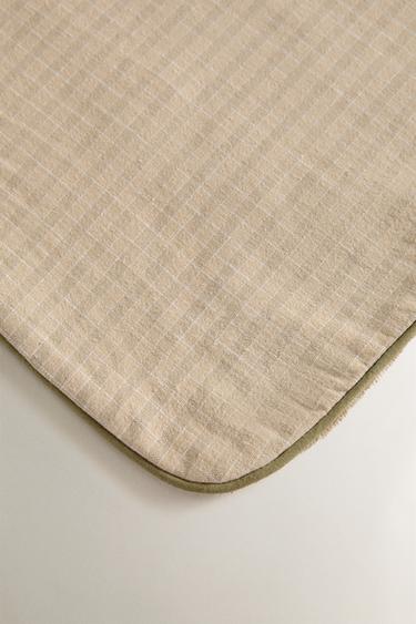 PET TOWEL WITH PIPING - Beige by Zara - Image 2