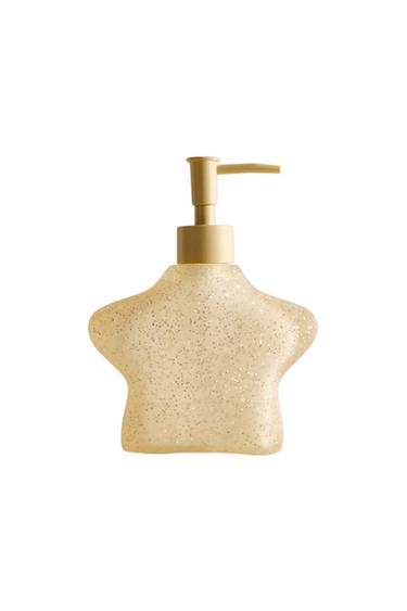 ΠΑΙΔΙΚΟ ΔΟΧΕΙΟ ΥΓΡΟΥ ΣΑΠΟΥΝΙΟΥ ΑΣΤΕΡΙ ΜΕ ΓΚΛΙΤΕΡ - Κίτρινο του Zara