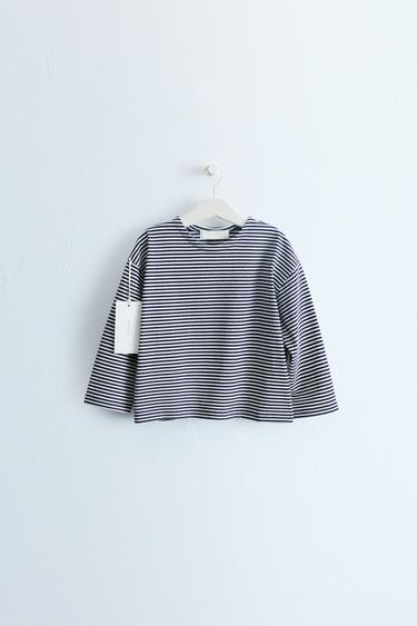 ZARA TIMELESS - SAMARRETA AMB ESTAMPAT DE RATLLES - Blau/Blanc de Zara