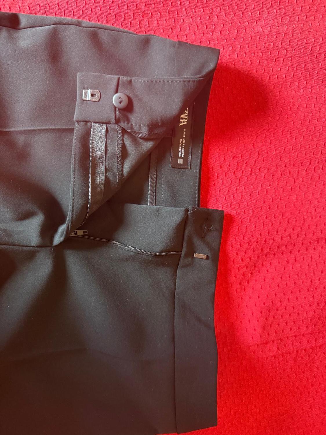 HIGH-WAIST FLARED TROUSERS - Image 3