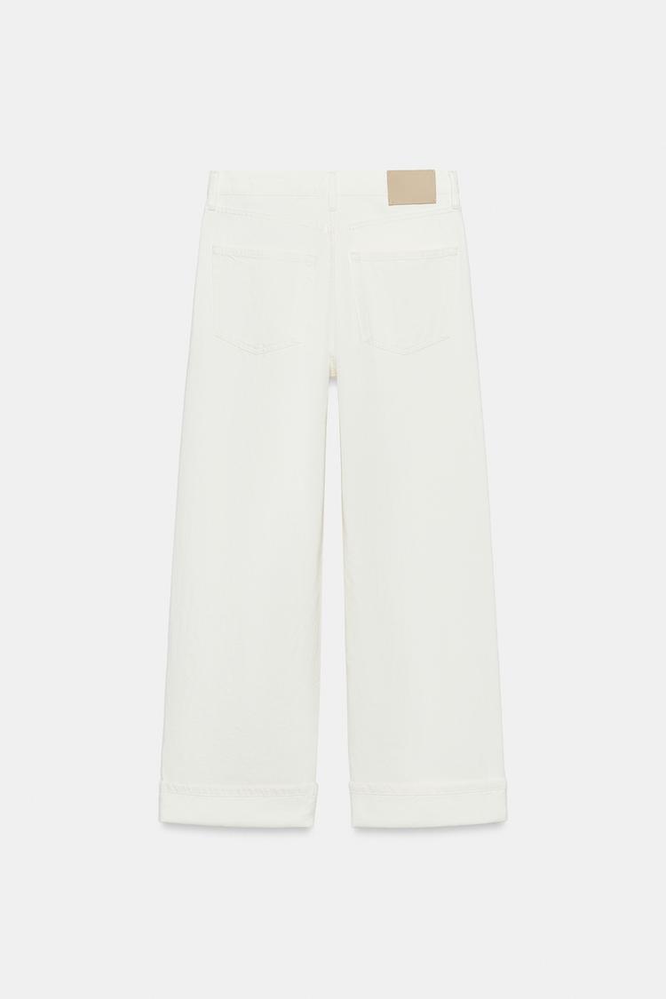 Jeans holgados de tiro medio de la colección ZW 7