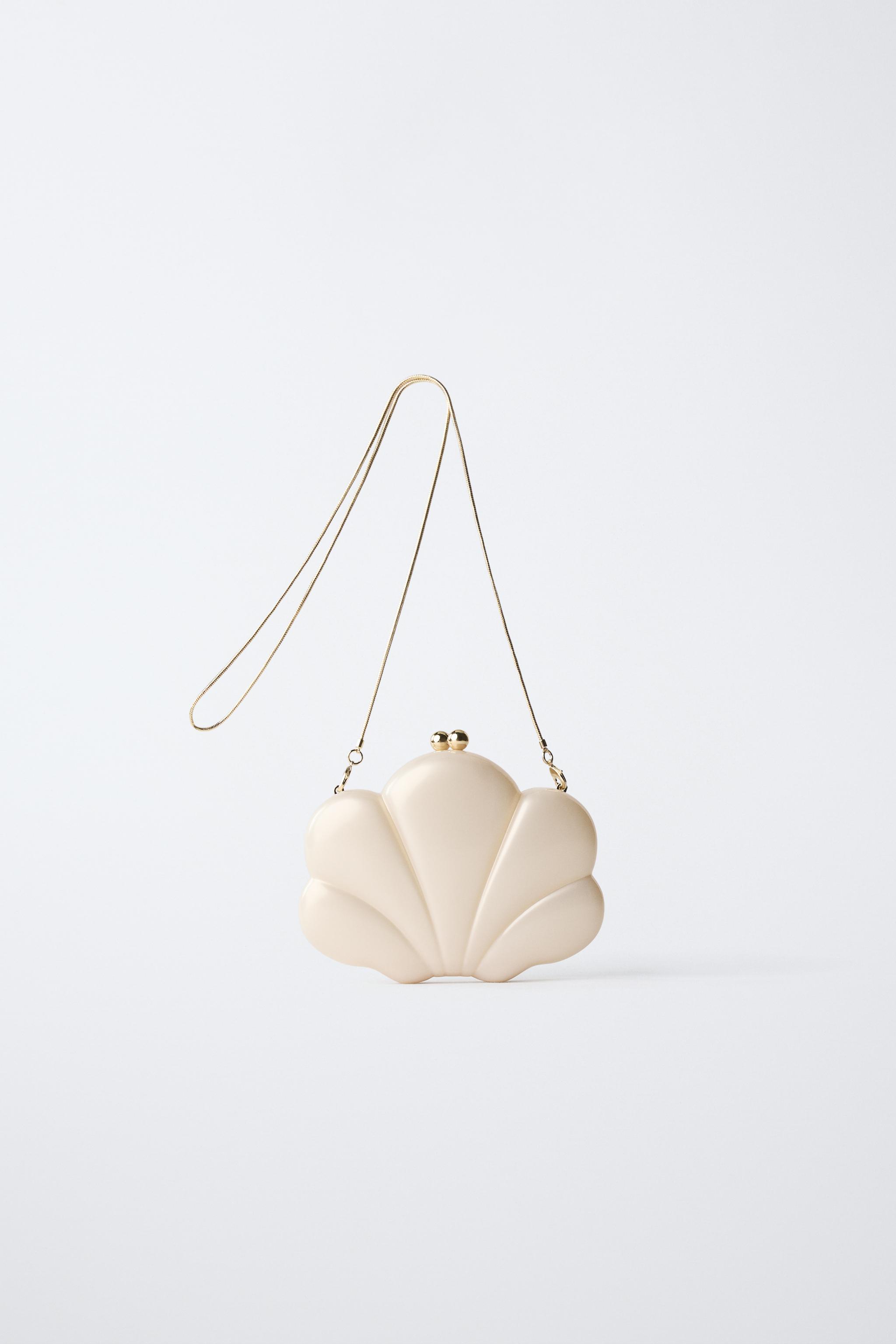 FLOWER BAG - Off White | ZARA United States