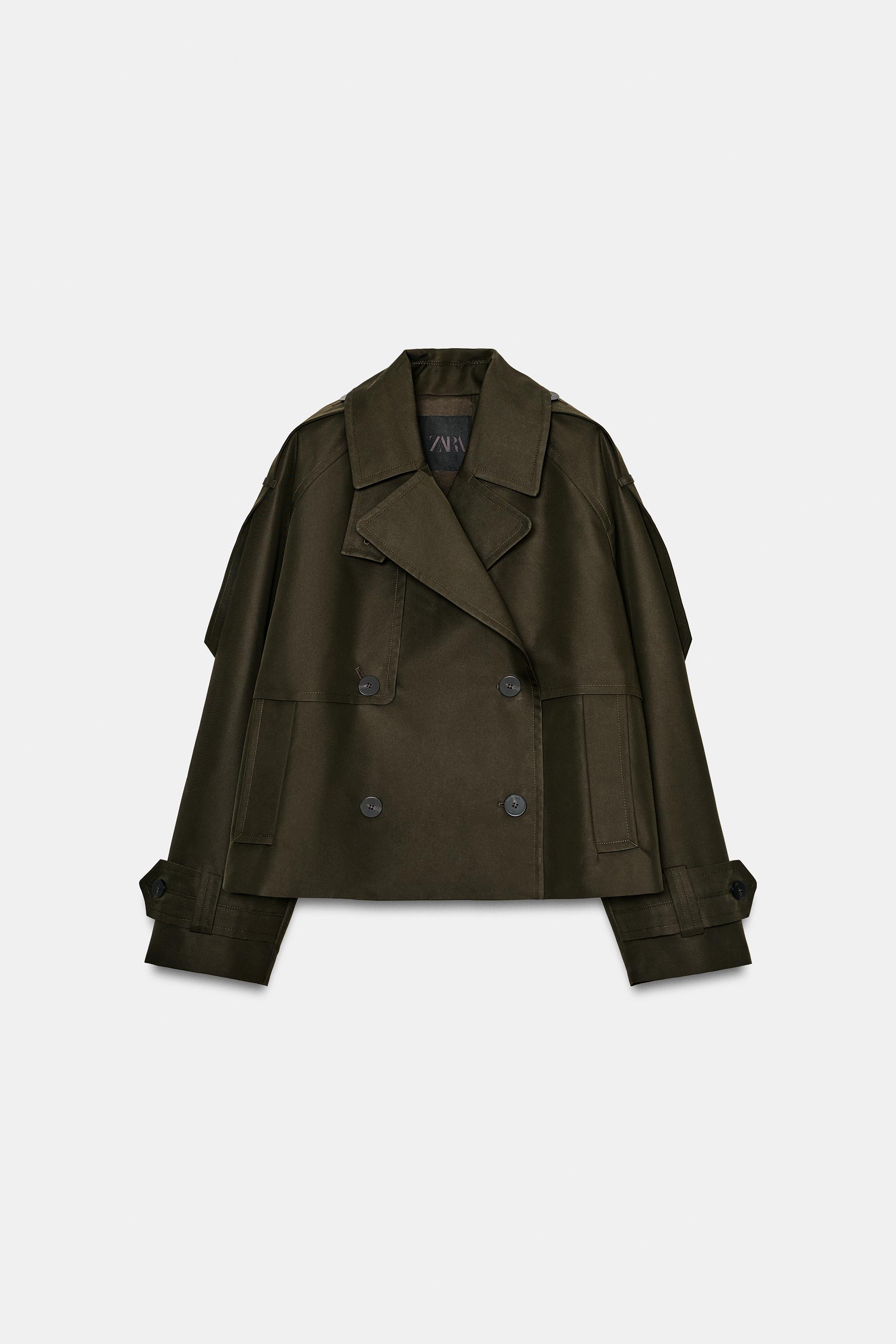 SHORT ZW COLLECTION TRENCH COAT