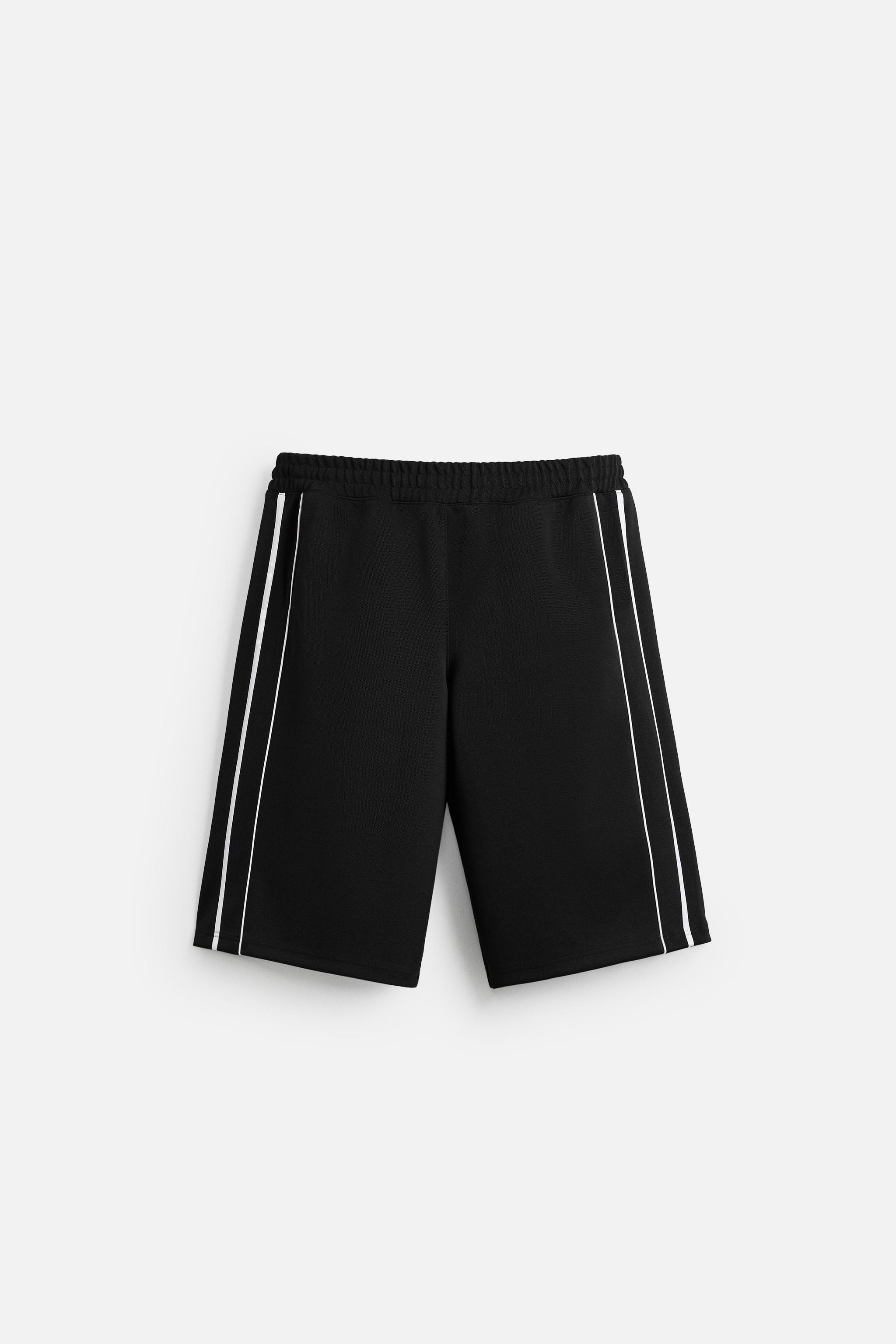 TECHNICAL BAND SHORTS - Black | ZARA United States