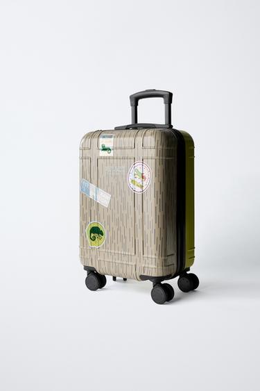 EXPLORER TRAVEL SUITCASE - Taupe Grey by Zara - Image 1