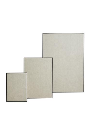 LEINWAND AUS LEINEN - Dunkelbraun von Zara