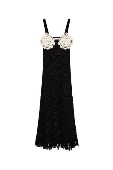 KNIT FLAPPER DRESS