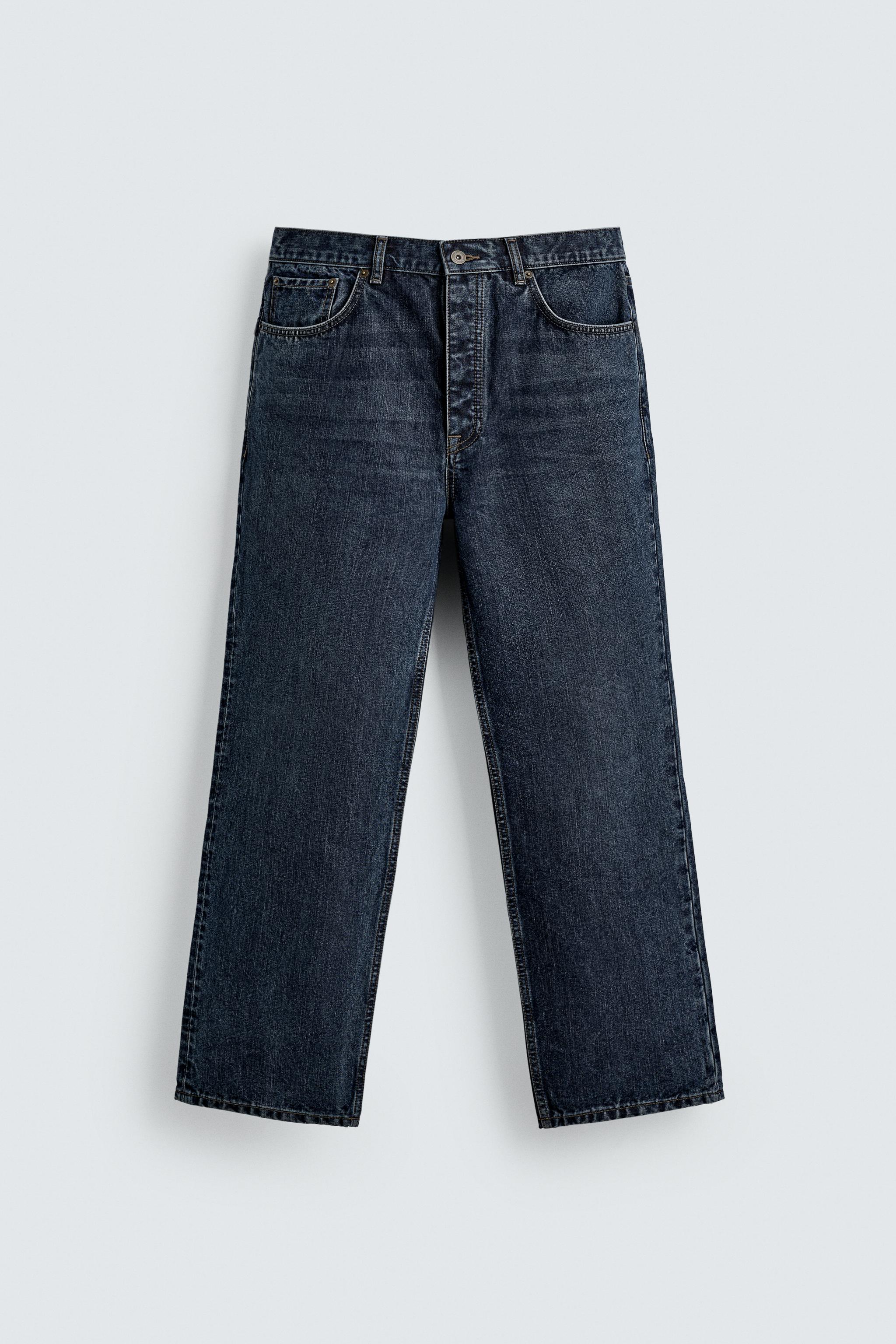 COTTON - WOOL STRAIGHT FIT JEANS