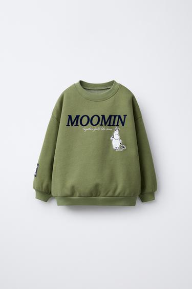 SUADOIRO ESTAMPADO FLOCK MOOMIN © - Caqui de Zara - Imaxe 0