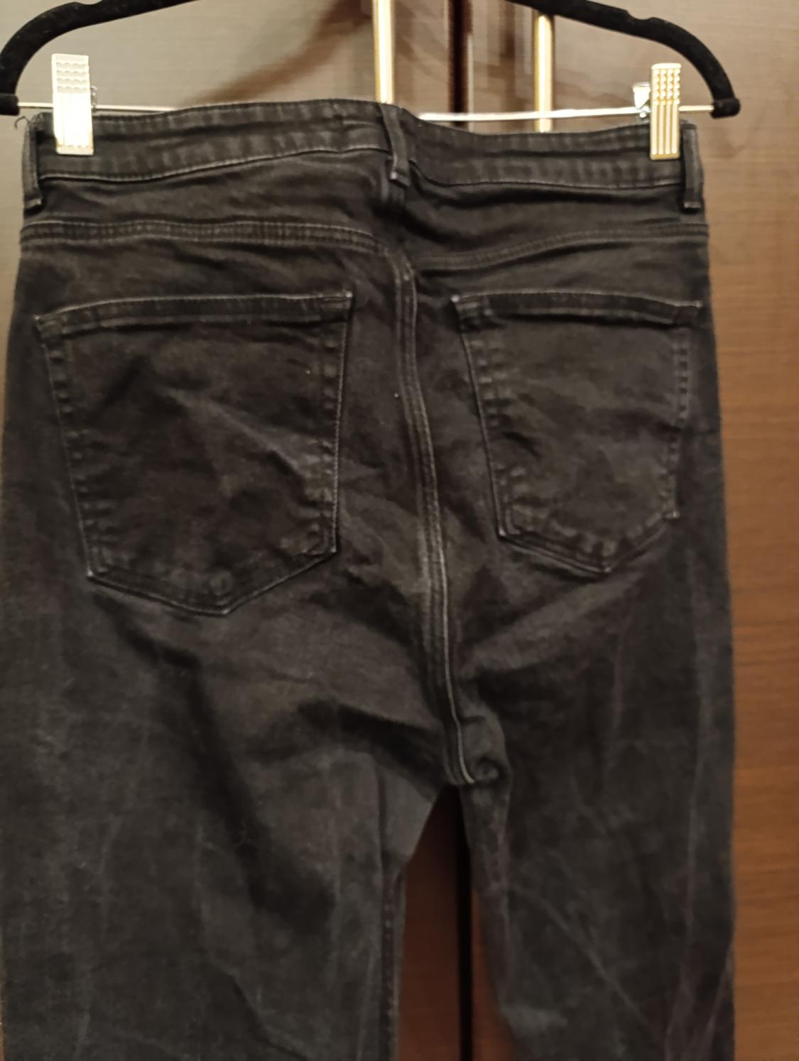 HIGH-RISE SPLIT SKINNY JEANS - Image 6