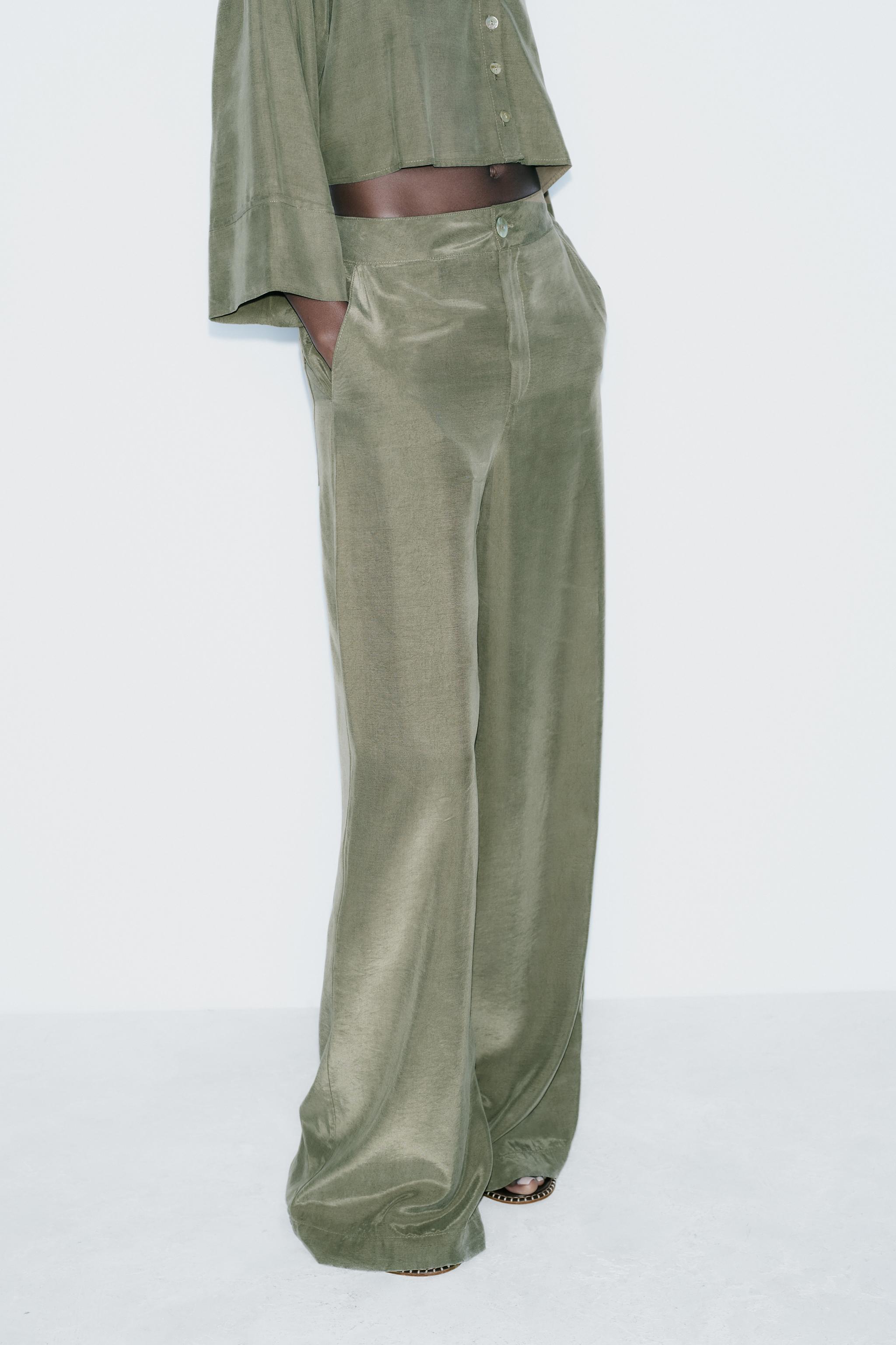 Flowy pants zara online