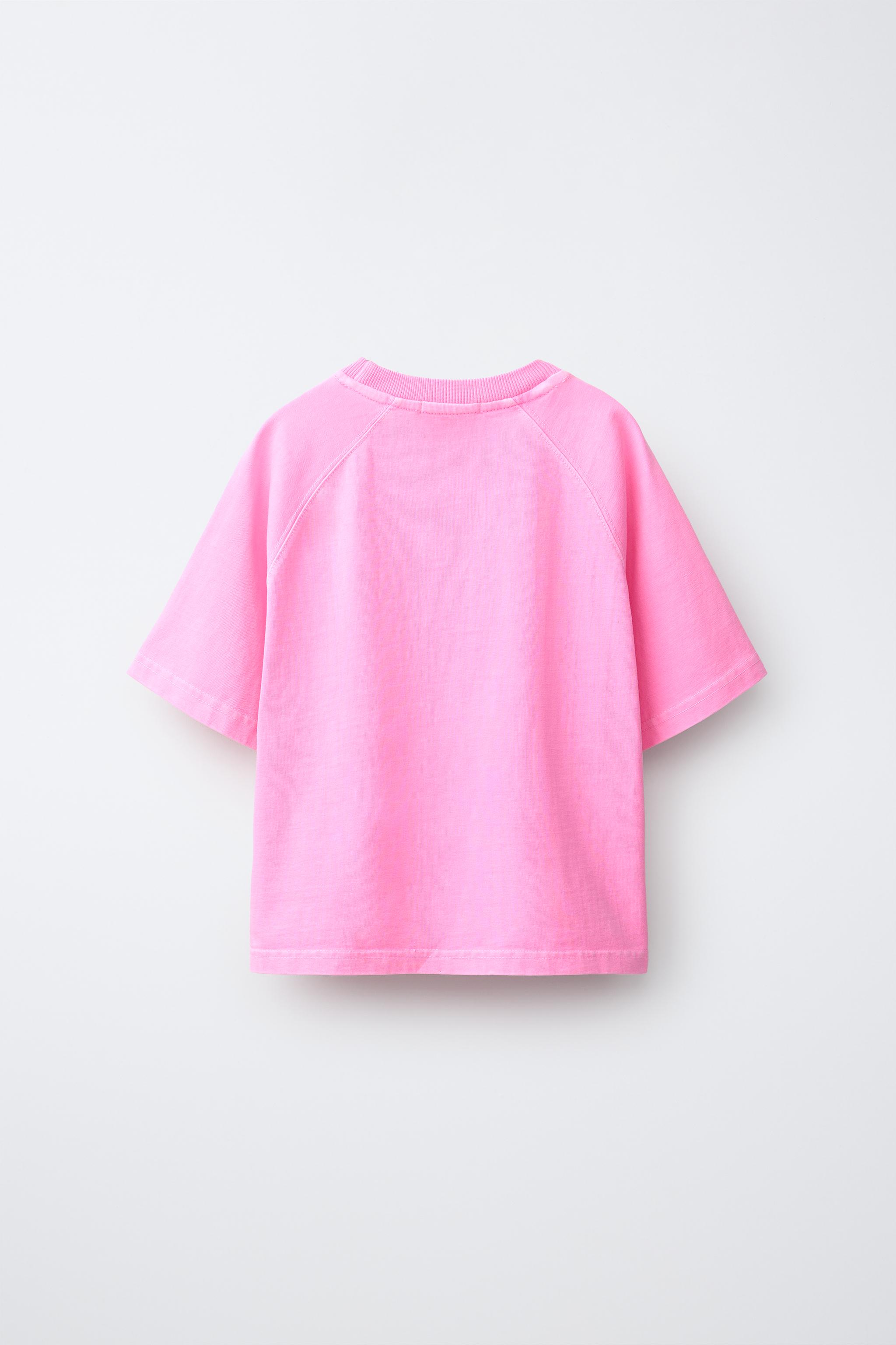 Детские шорты Zara PLAIN JOGGING T-SHIRT AND SHORTS SET — фото 3