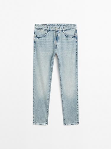 Jeans slim fit - Azul claro de Zara