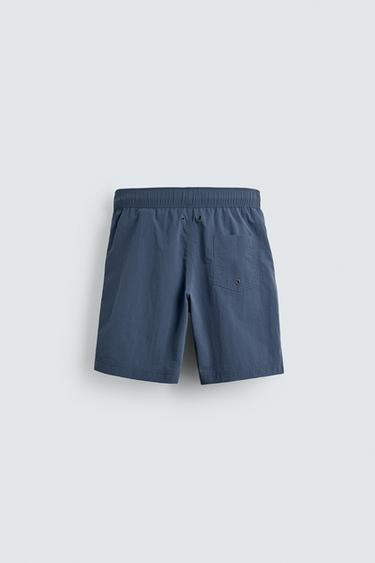 MAILLOT DE BAIN LONG TECHNIQUE - Cobalt de Zara - Image 1