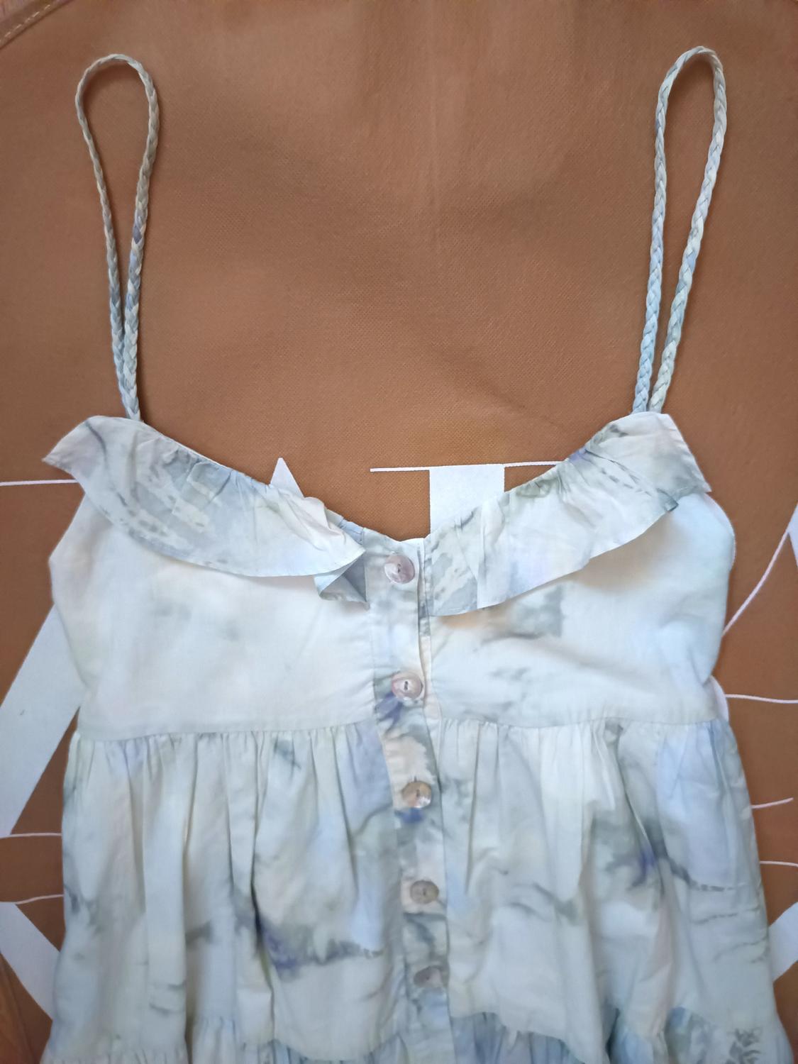 STRAPPY TIE-DYE DRESS - Image 3
