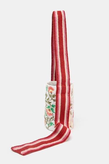 FANTASY FABRIC MINI BUCKET BAG - Multicoloured by Zara - Image 2