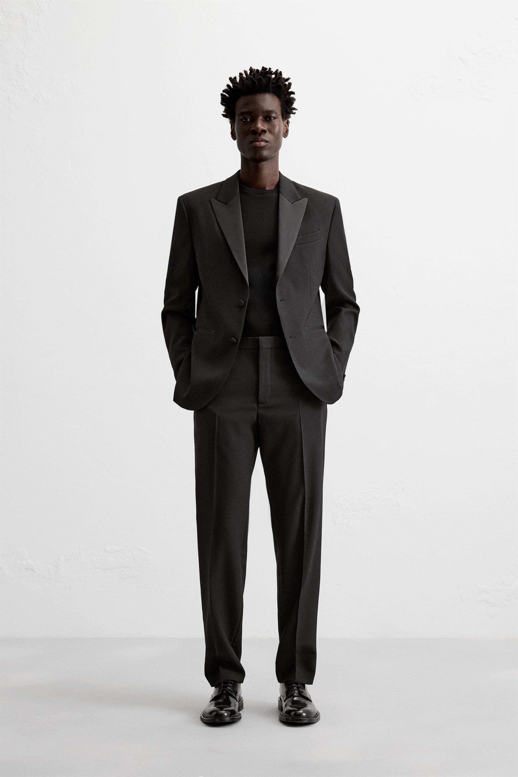 TUXEDO PANTS - Black | ZARA United States