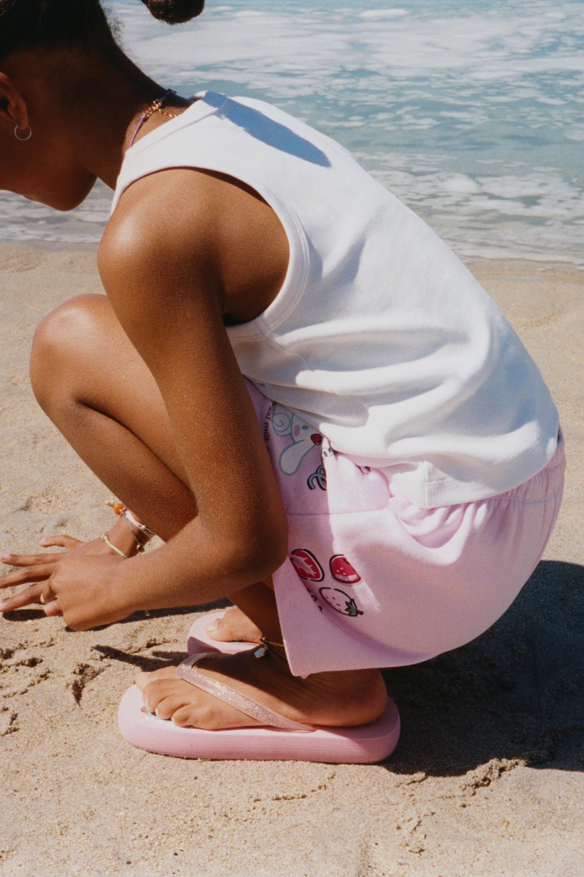 CINNAMOROLL © SANRIO PRINT SHORTS — Pink