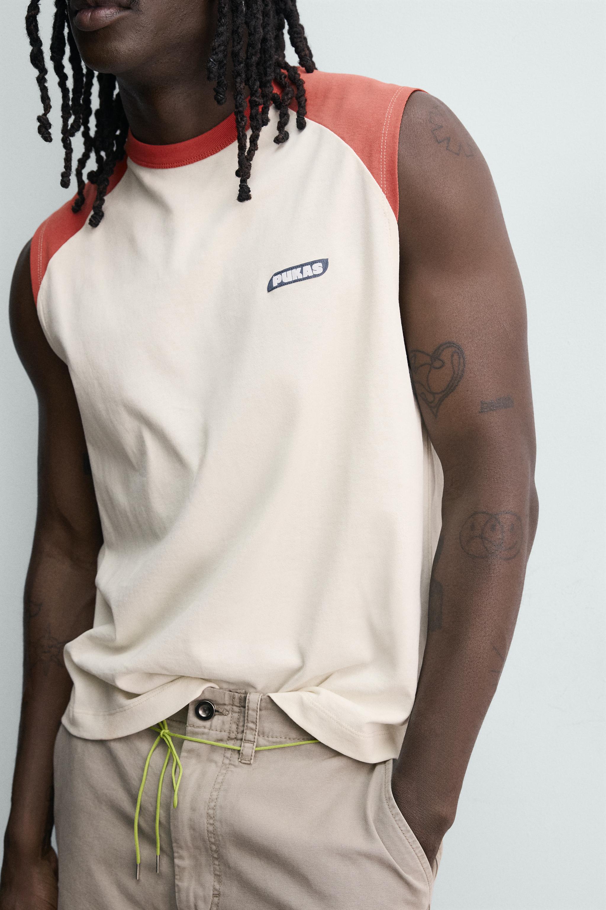 PUKAS SURF X ZARA COLORBLOCK TANK TOP