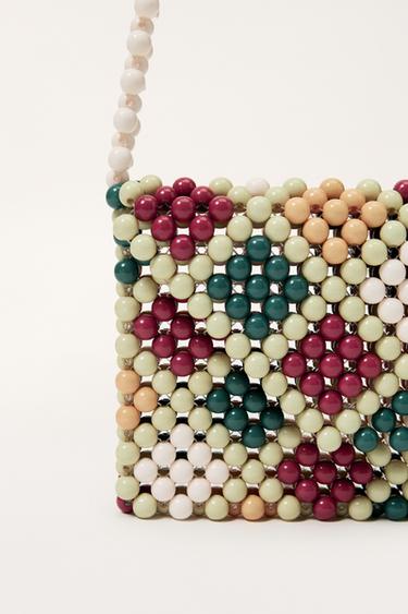 SAC BANDOULIÈRE FANTAISIE ÉDITION LIMITÉE - Blanc écru de Zara - Image 4