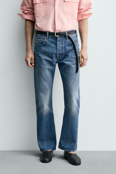 JEAN DROIT BOOTCUT AARON LEVINE X ZARA - Bleu moyen de Zara - Image 1
