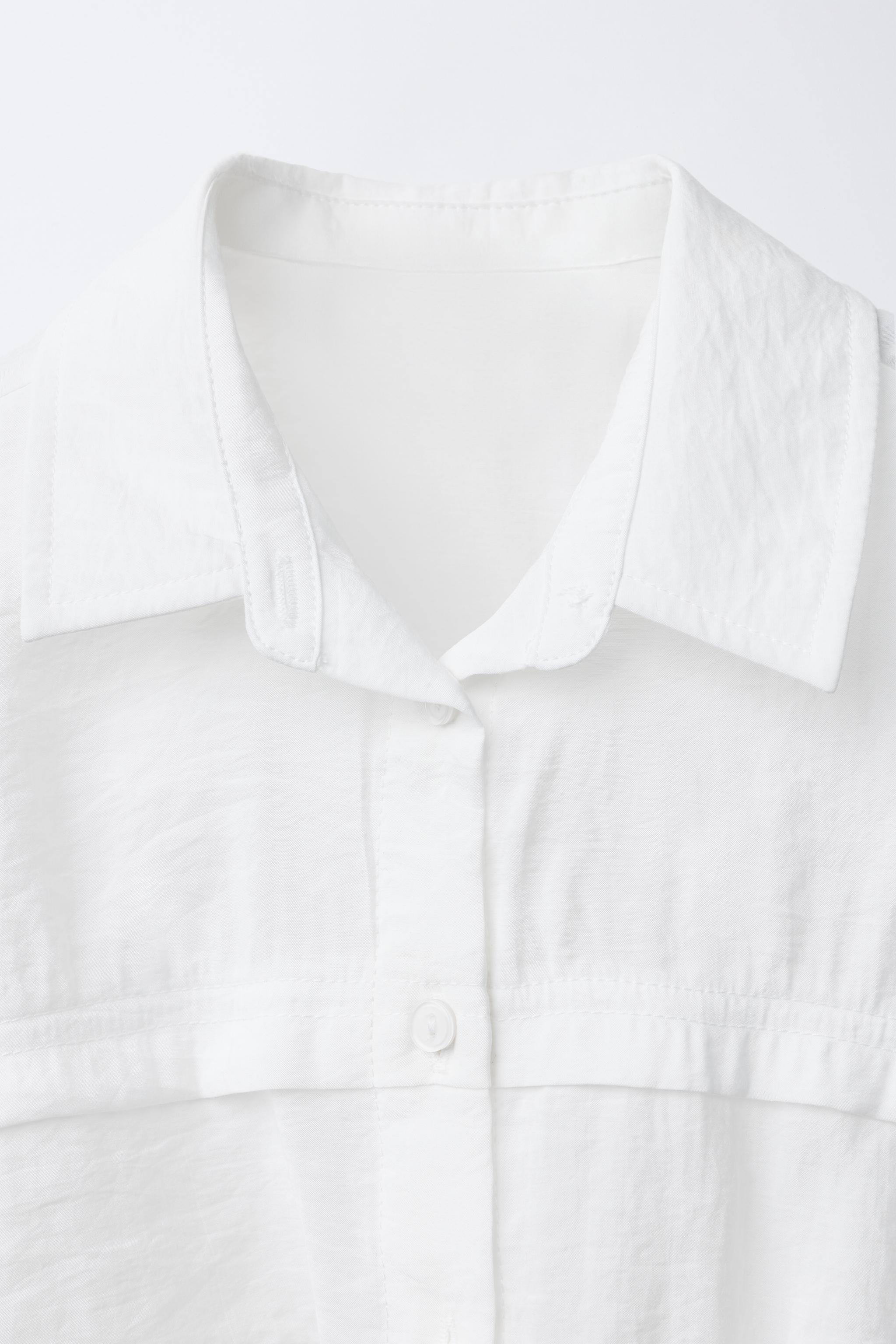 CHEMISE FLUIDE À NŒUD