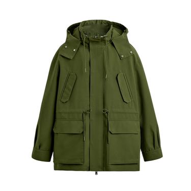 PARKA TECHNIQUE AVEC GILET DÉTACHABLE - Kaki de Zara