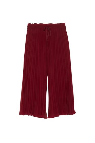 PLEATED CULOTTES