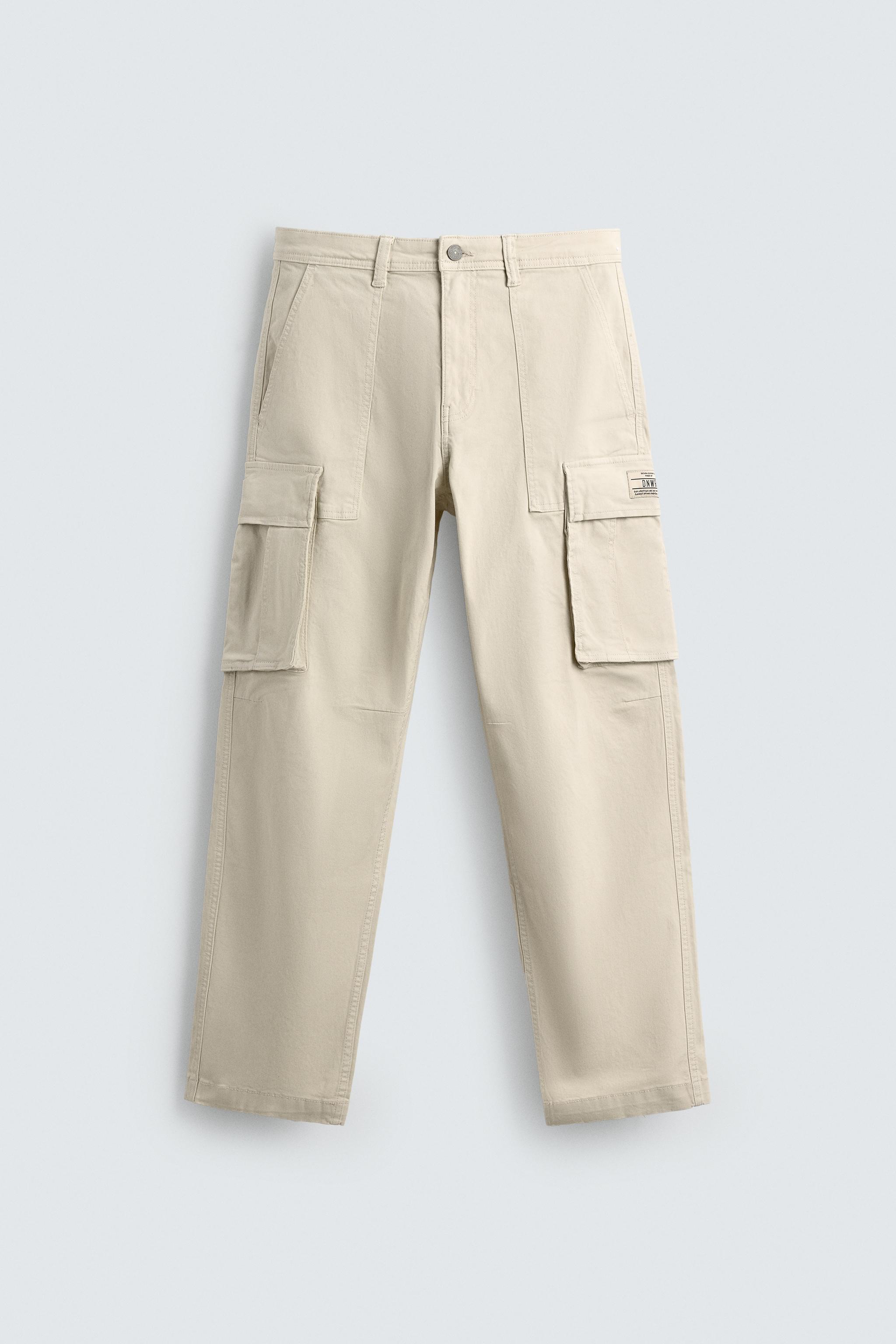 リラックスフィットカーゴパンツ - ライトカーキ | ZARA Japan / 日本