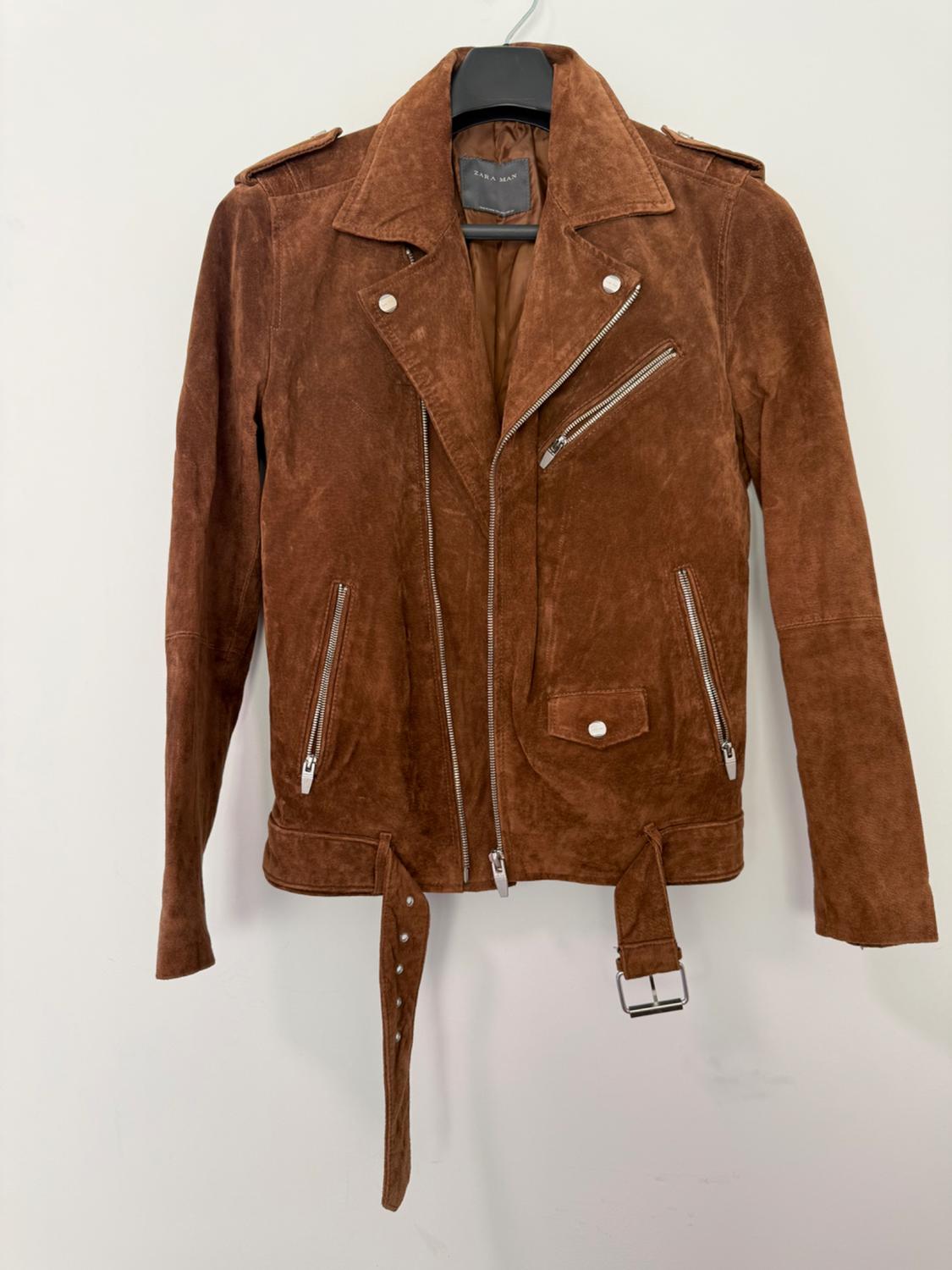 MENS SUEDE LEATHER JACKET - Image 5