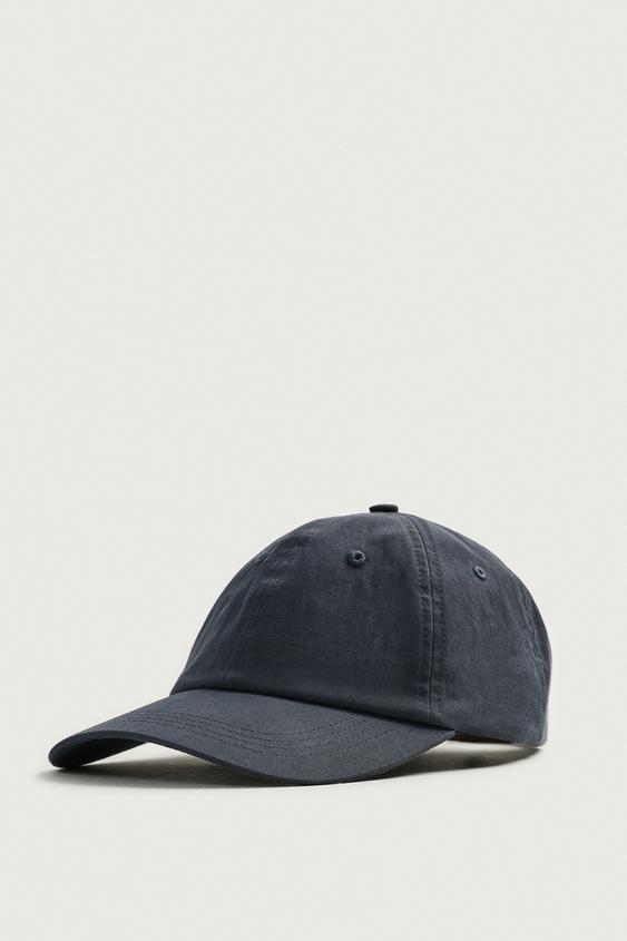 Zara 撞色調節袢帶棒球帽 - 海藍色 - 圖片 0