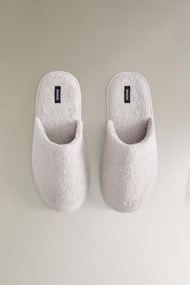 TERRY SLIPPERS - Grey by Zara - Image 2